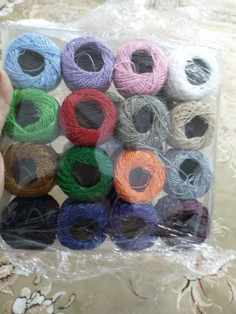 نخ گلدوزی مدل کینگ فیل کد 1314 مجموعه 21 عددی