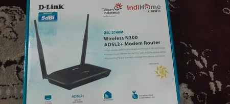 مودم روتر ADSL2 Plus بی‌ سیم  دی-لینک مدل DSL-2740M