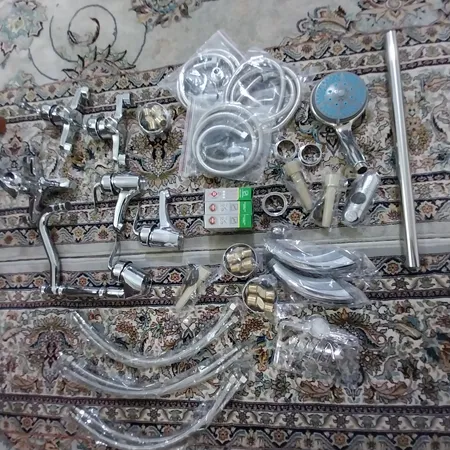 ست شیرآلات شیرالات رز مدل بیزانس پلاس مجموعه 15 عددی