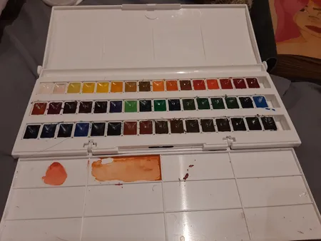 آبرنگ 48 رنگ افرا کد 137280