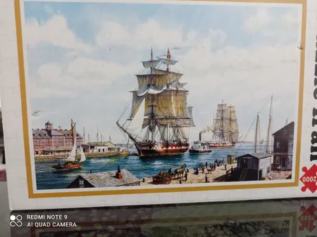 پازل 2000 تکه ایران پازل طرح بندر لیورپول