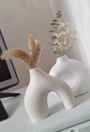 گلدان بتنی مدل پافیلی مینیمال