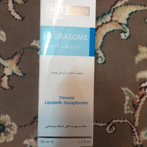تجریه خرید کرم مرطوب ‎کننده فیس دوکس مدل hydrasome intense مناسب پوست های خشک و حساس حجم 50 میلی‎ لیتر