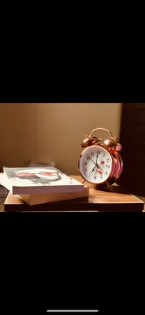 ساعت رومیزی مدل زنگ دار کد 15