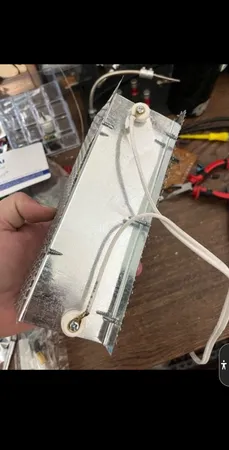 المنت بخاری برقی مدل P-25 بسته 2 عددی