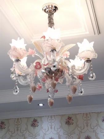 لوستر مجلل 6 شعله کد6/ 83125