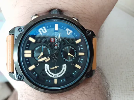 ساعت مچی عقربه ای مردانه نیوی فورس مدل NF9068L.BYBM