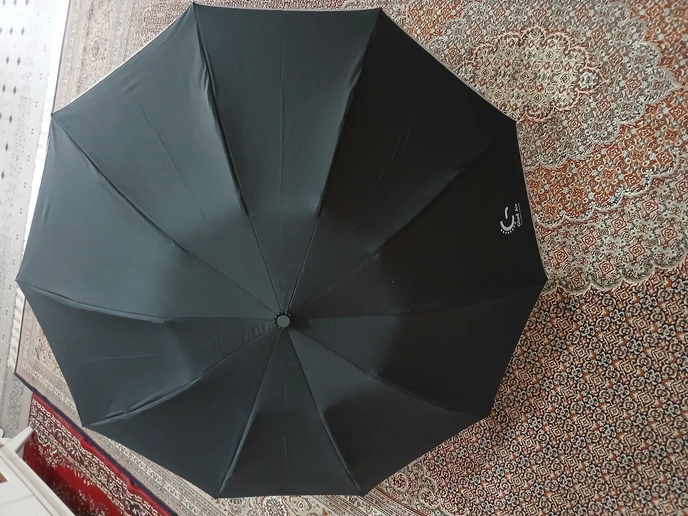 چتر گلد ایر مدل وارونه دسته کارابینی کد CR-105cm