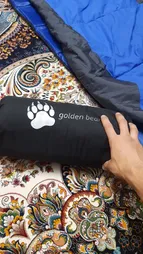 ست کیسه خواب و زیرانداز کنتال مدل gldn bear به همراه بالش