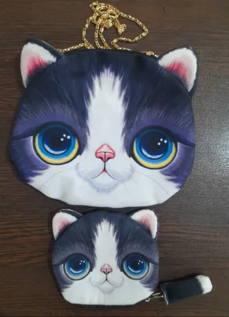 کیف رودوشی دخترانه مدل BK مجموعه 2 عددی