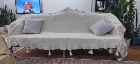 شال مبل کوکوجم مدل لیزا سایز 300×150 سانتی‌ متر