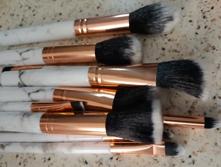 ست برس آرایشی کد 08 بسته 10 عددی