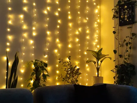 ریسه ال ای دی مدل پرده 220v طول 3 متر