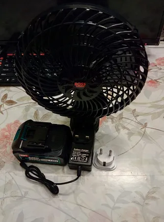 پنکه شارژی رومیزی باس مدل LIFE-STYLE