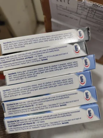 قرص ویتامین ب2  بسته 60 عددی