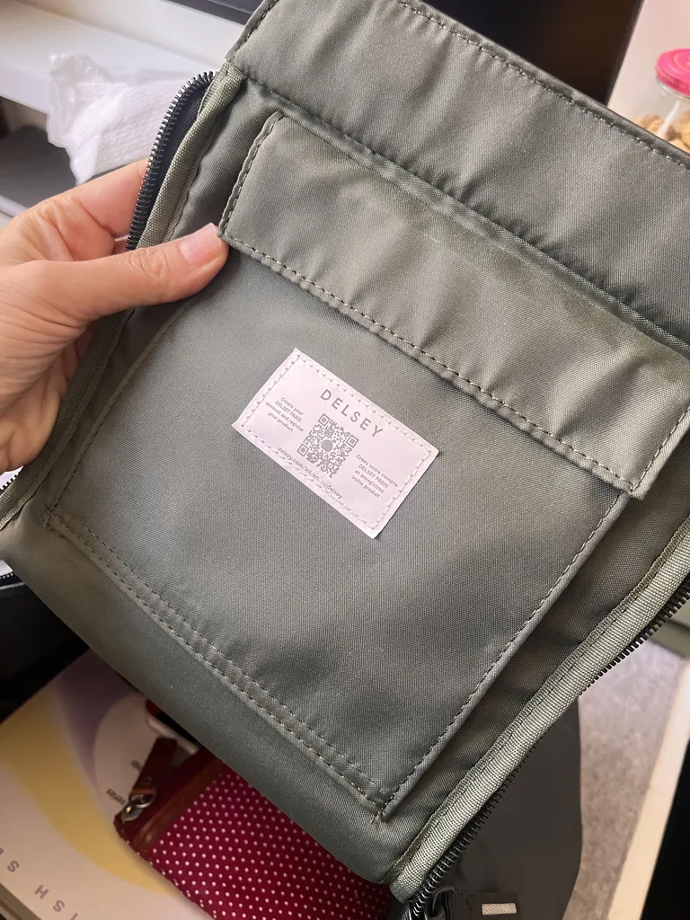 کوله پشتی لپ تاپ دلسی مدل SECURFLAP  کد 2020610 مناسب برای لپ تاپ 15 اینچی