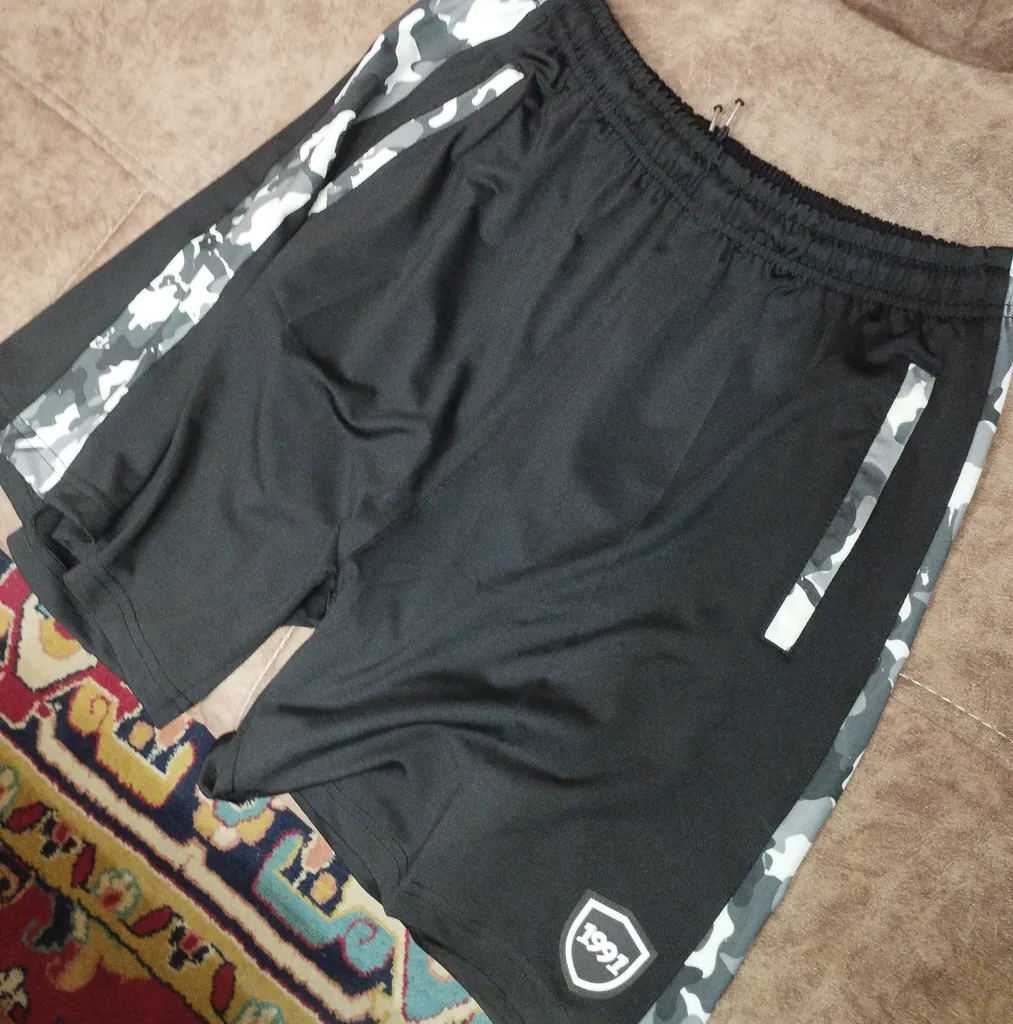 شلوارک ورزشی مردانه 1991 اس دبلیو مدل SH1929 BW