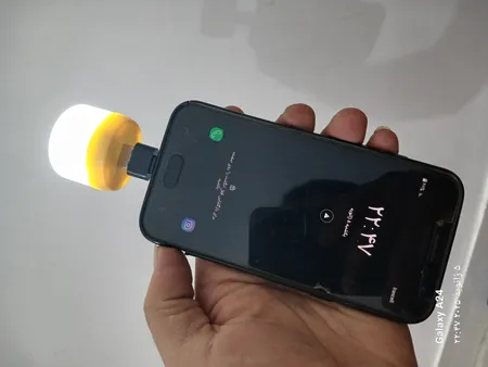 چراغ قوه مدل USB LIGHT بسته 2 عددی