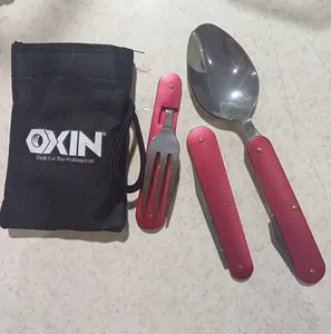 تجریه خرید قاشق و چنگال سفری اکسین مدل تاشو ST3
