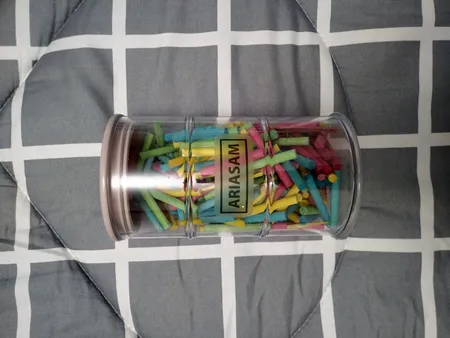 اسباب بازی پرندگان مدل  تکه چوب کد S06 بسته 200 عددی