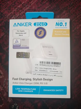 شارژر دیواری 30 وات انکر مدل Zolo A2698