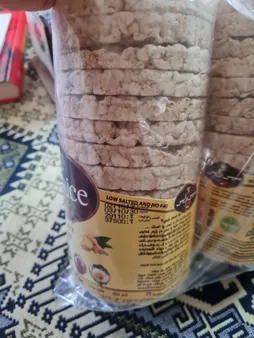 رایس کیک زنجبیل بدون گلوتن سیس رایس -120 گرم بسته 2 عددی