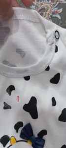 تجریه خرید ست سرهمی و کلاه نوزادی پسرانه طرح گاو کد M267