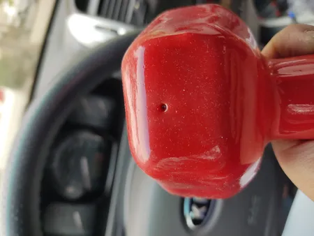 دمبل مدل روکش‌دار وزن 3 کیلوگرمی بسته دو عددی