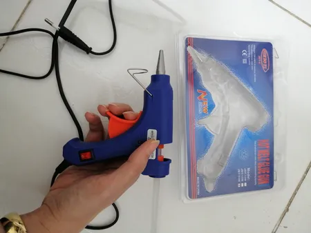 تفنگ چسب حرارتی مدل asan-102