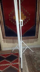 پرده نمایش پایه دار پروژکتور اسکوپ پارچه عالی سایز 180x180