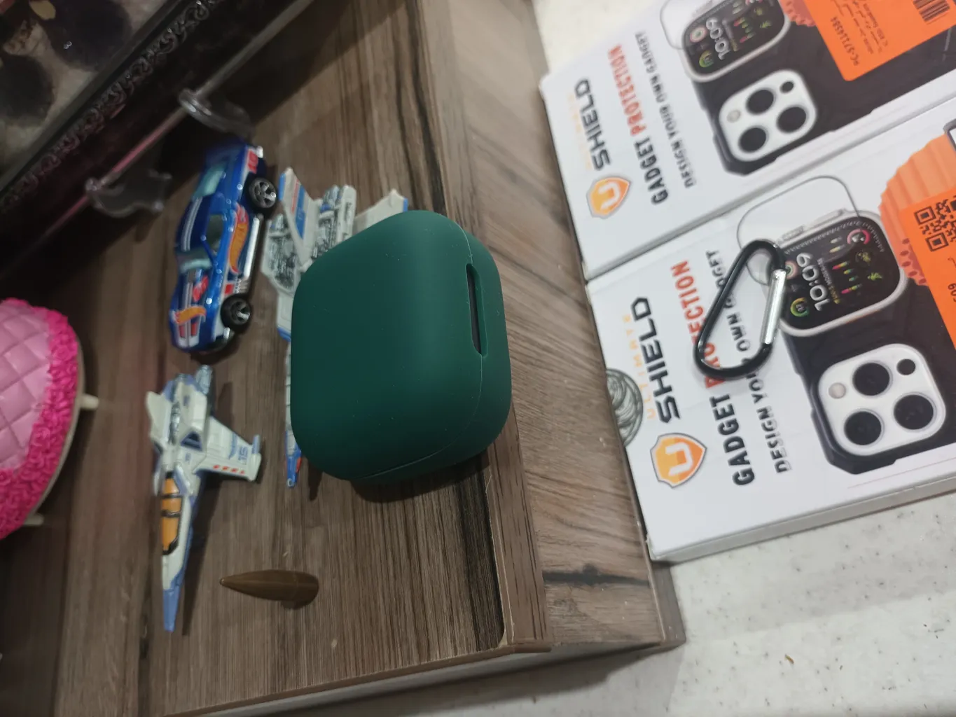 کاور آلتیمیت شیلد مدل Silicon-UL مناسب برای کیس هدفون بی سیم انکر Soundcore R50i NC