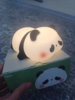 چراغ خواب کودک مدل سیلیکونی پاندا