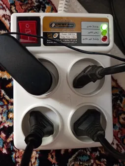 محافظ ولتاژ الکترونیکی نمودار کنترل مدل M113 مناسب کامپیوتر و لوازم صوتی تصویری