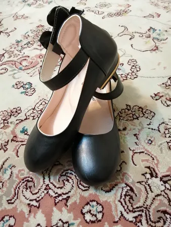 کفش دخترانه مدل پاپیون کد SGF.BK.3351