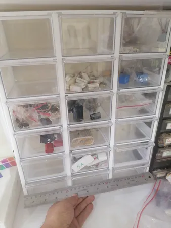 جعبه ابزار 18 کشو مدل کریستالی