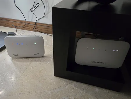 مودم TD-LTE ایرانسل مدل TF-i60 S1 به همراه سیم کارت و  50 گیگابایت اینترنت