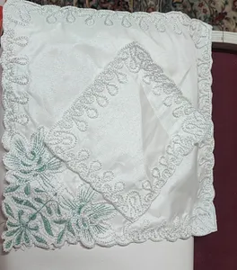 تجریه خرید جانماز مدل جانماز قیطون دوزی عروس