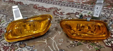 چراغ مه شکن جلو نیکنام مدل NCY مناسب برای پژو پارس بسته 2 عددی