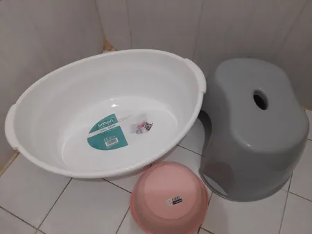 لگن حمام لیمون مدل بیضی AT199