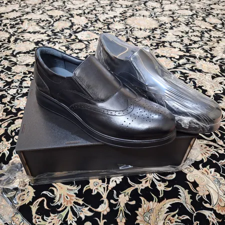 کفش روزمره مردانه چرم عطارد مدل چرم طبیعی کد SH61