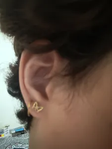 تجریه خرید گوشواره طلا 18عیار الن نار مدل EL76