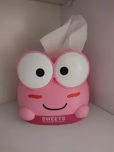 تجریه خرید جای دستمال کاغذی مدل قورباغه