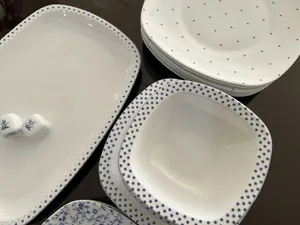 تجریه خرید سرویس غذاخوری 27 پارچه 6 نفر چینی زرین ایران مدل کواترو ورنیکا درجه عالی