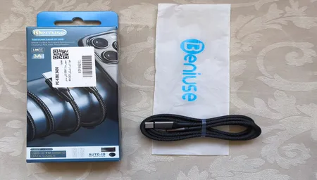 کابل تبدیل USB-C بنیوس مدل BE-CA03 طول 1متر