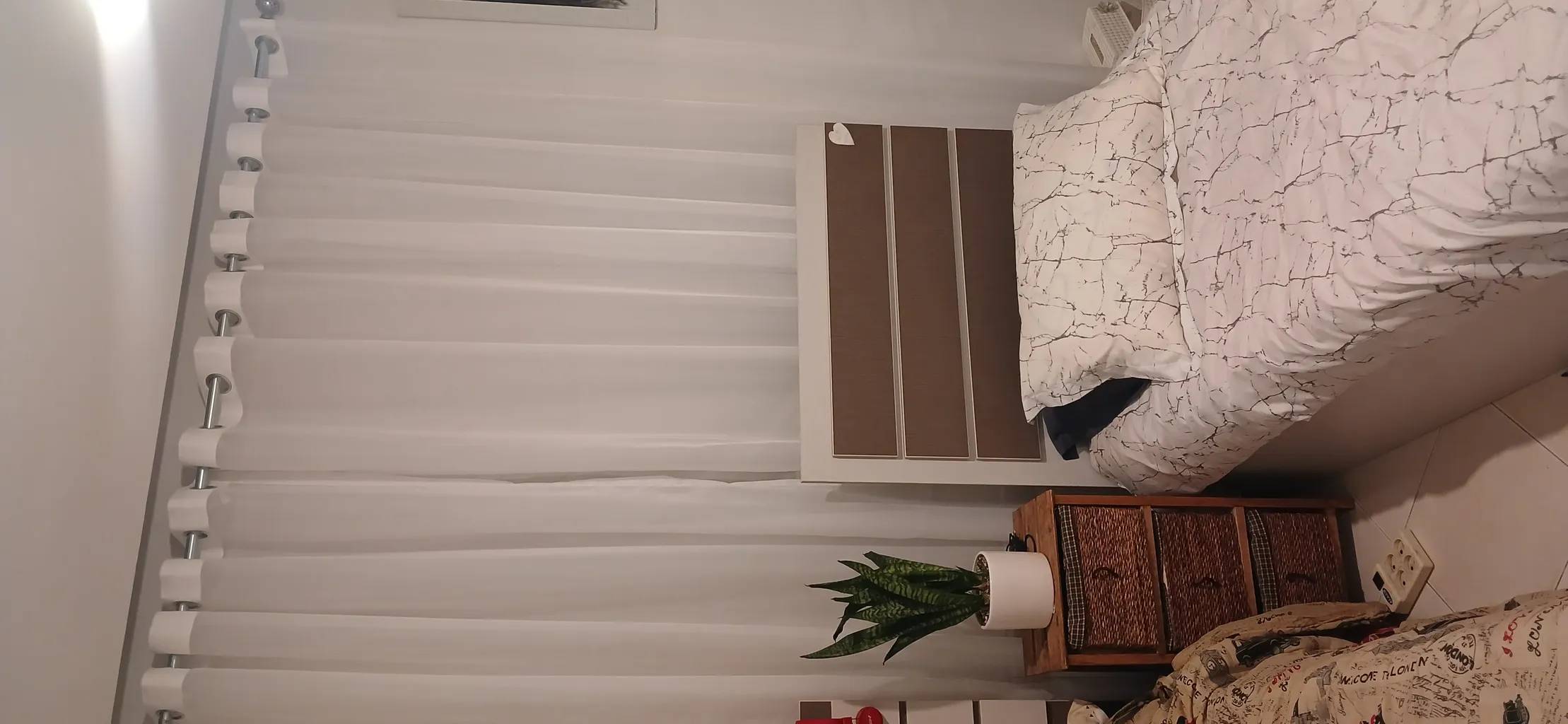 پرده نوین دکور سیلوانا مدل حریر ساده NY14 سایز 280×140 سانتی متر