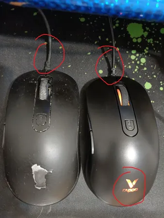 ماوس مخصوص بازی رپو مدل V16