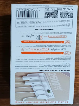 چندراهی برق الدینیو مدل SC5415 Power Strip With USB Port