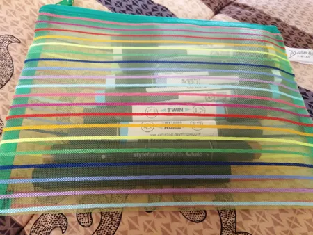 پوشه زیپ دار کد 894 سایز A5