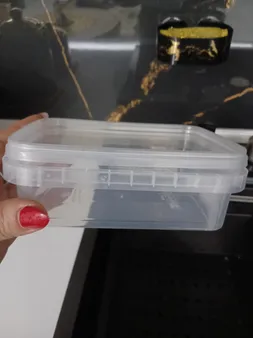 ظرف نگهدارنده پولاد پویش مدل فریزری و مایکروویوی پلمپ شونده کد 400cc بسته 40 عددی