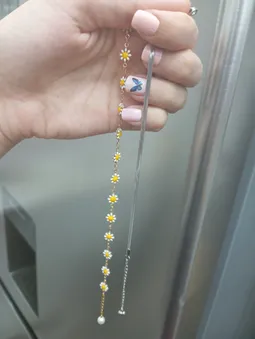 پابند زنانه مدل بابونه کد 482